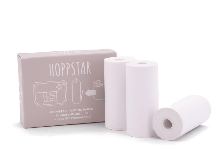 Hoppstar – Confezione da 3 rotoli di carta