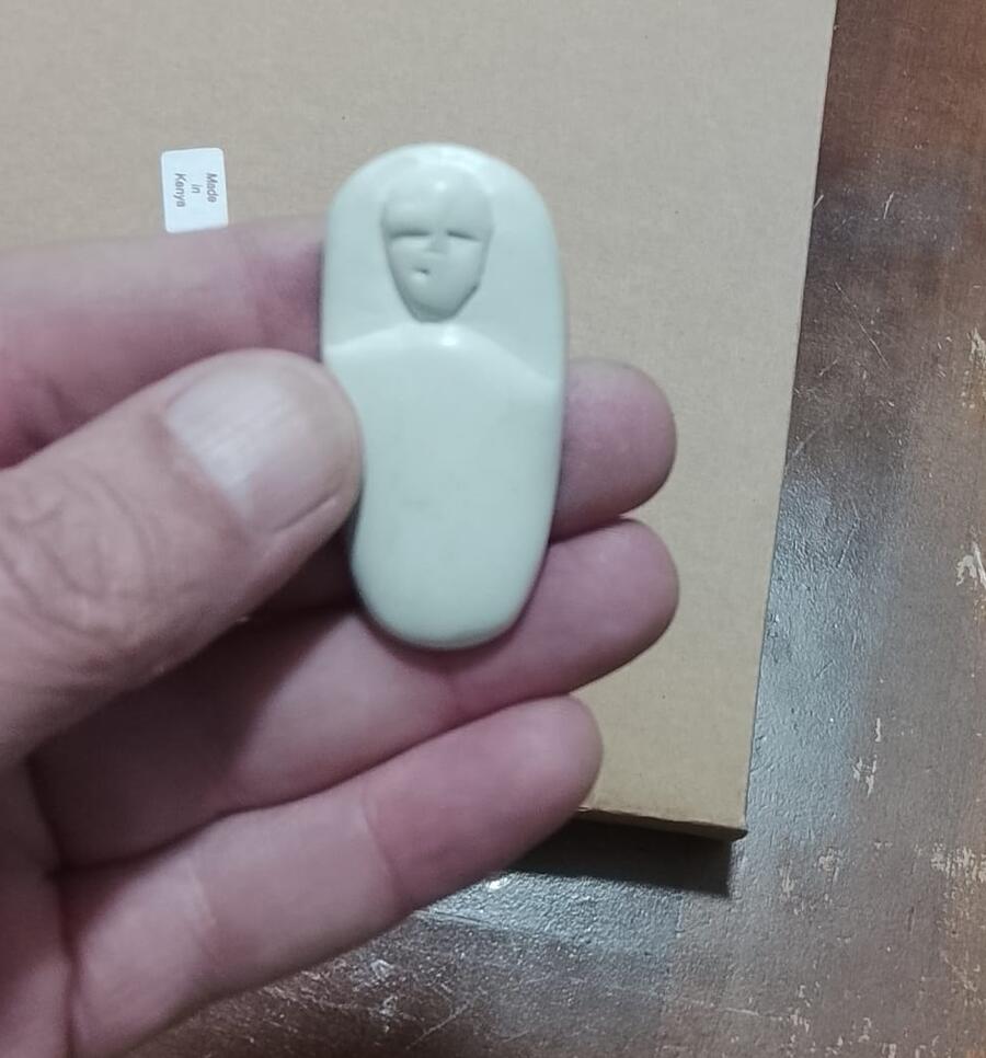 Presepe Pietra Saponaria Kenya Artigianale 12 pezzi -33676