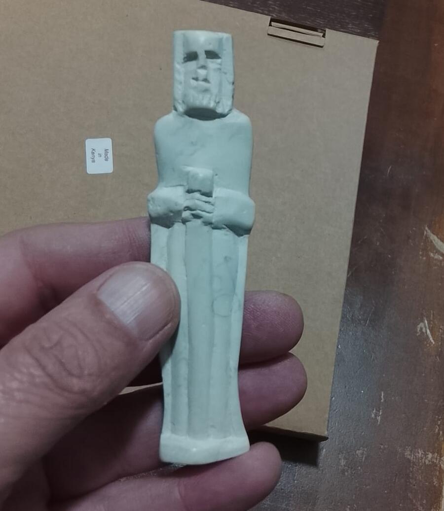 Presepe Pietra Saponaria Kenya Artigianale 12 pezzi -33676