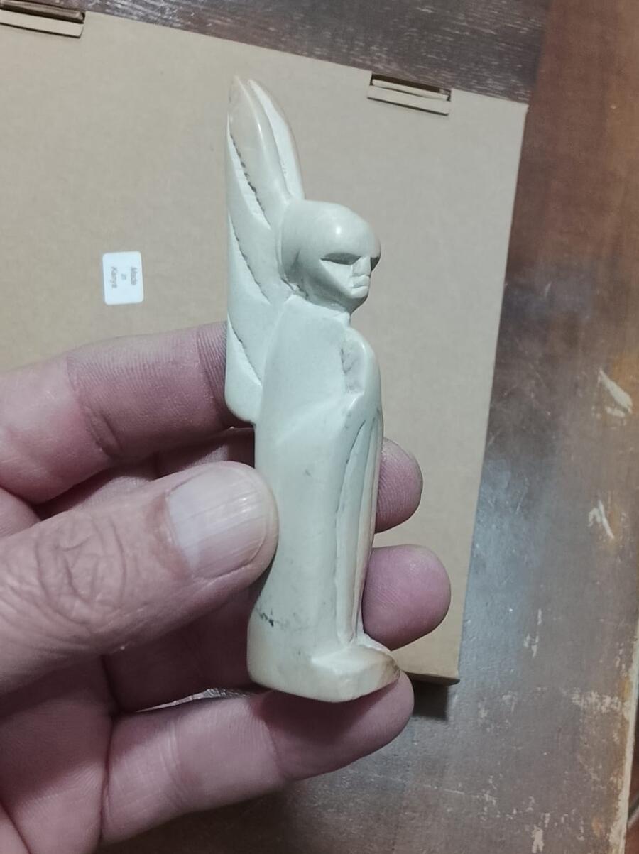 Presepe Pietra Saponaria Kenya Artigianale 12 pezzi -33676