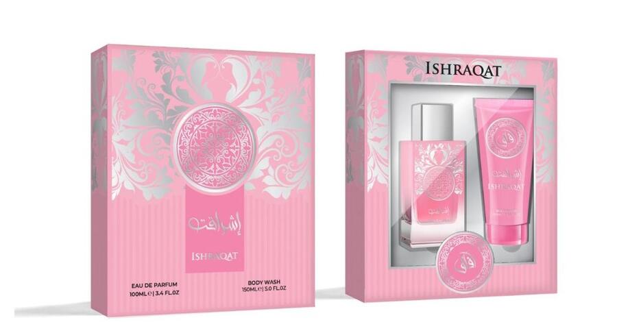 AFAQ SET ISHRAQAT EDP 100 ml+BODY WASH 150 ml
 [Q.ta min. 3 pezzi]
 [AL1411004]