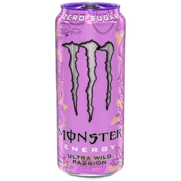 Monster energy ultra wild passion fruit 473ml USA PREORDINE