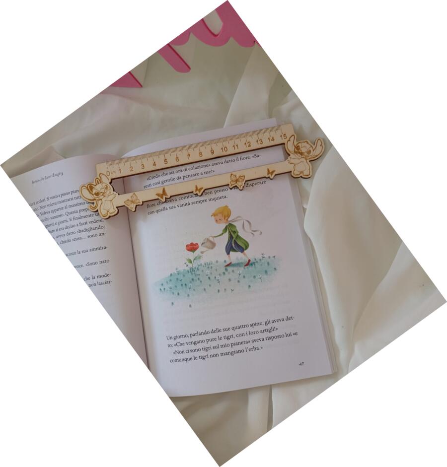 Segnalibro aiuto lettura personalizzato