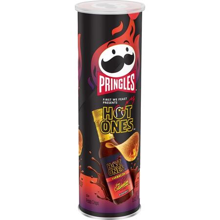 Pringles hot ones barbacoa 156gr limited edition