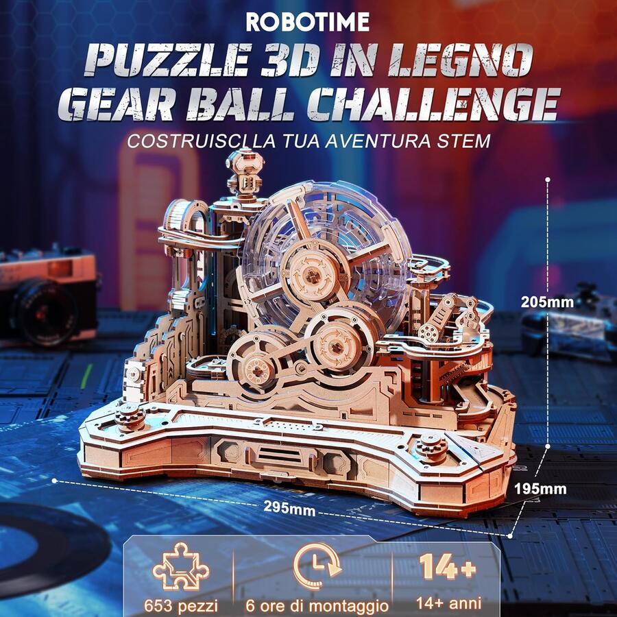 Gear Ball Challenge Pista delle biglie 
