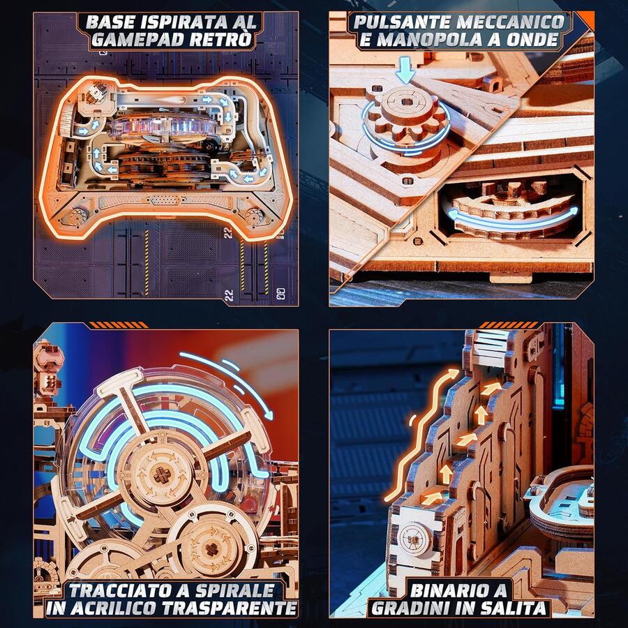 Gear Ball Challenge Pista delle biglie 