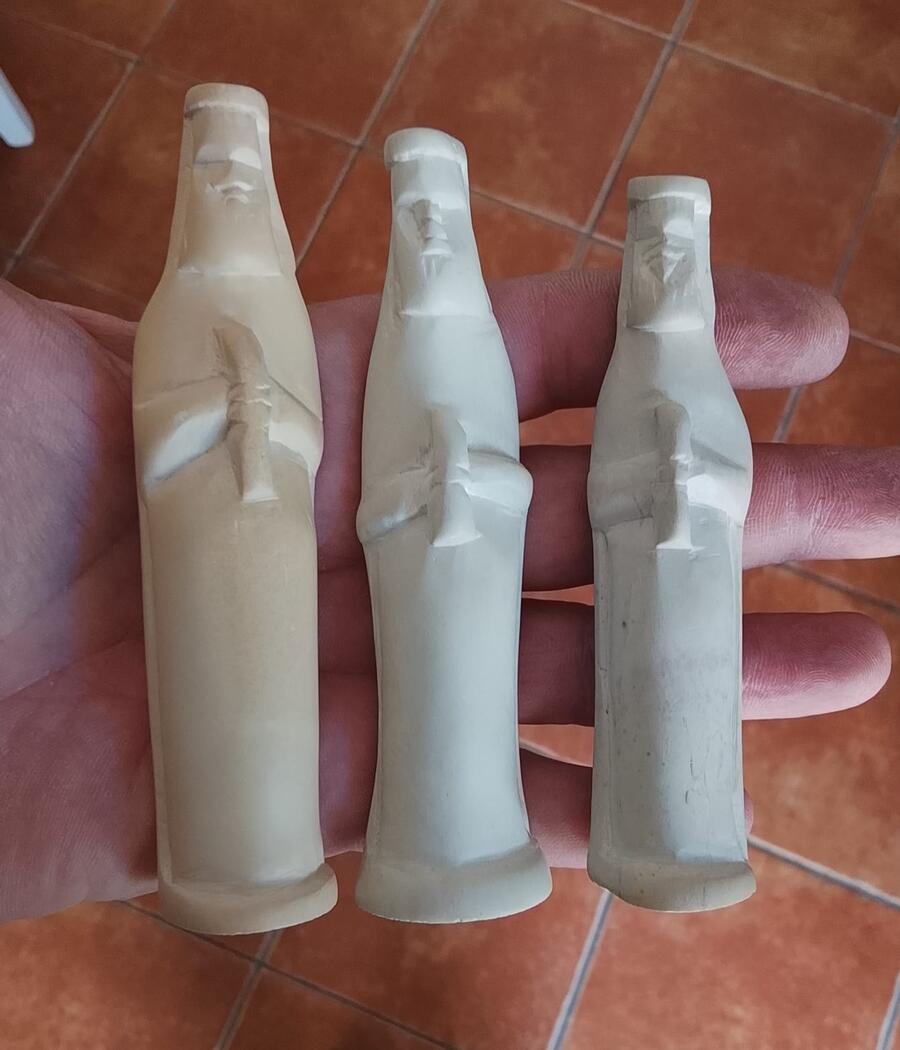 Presepe Pietra Saponaria Kenya Artigianale 12 pezzi -33677