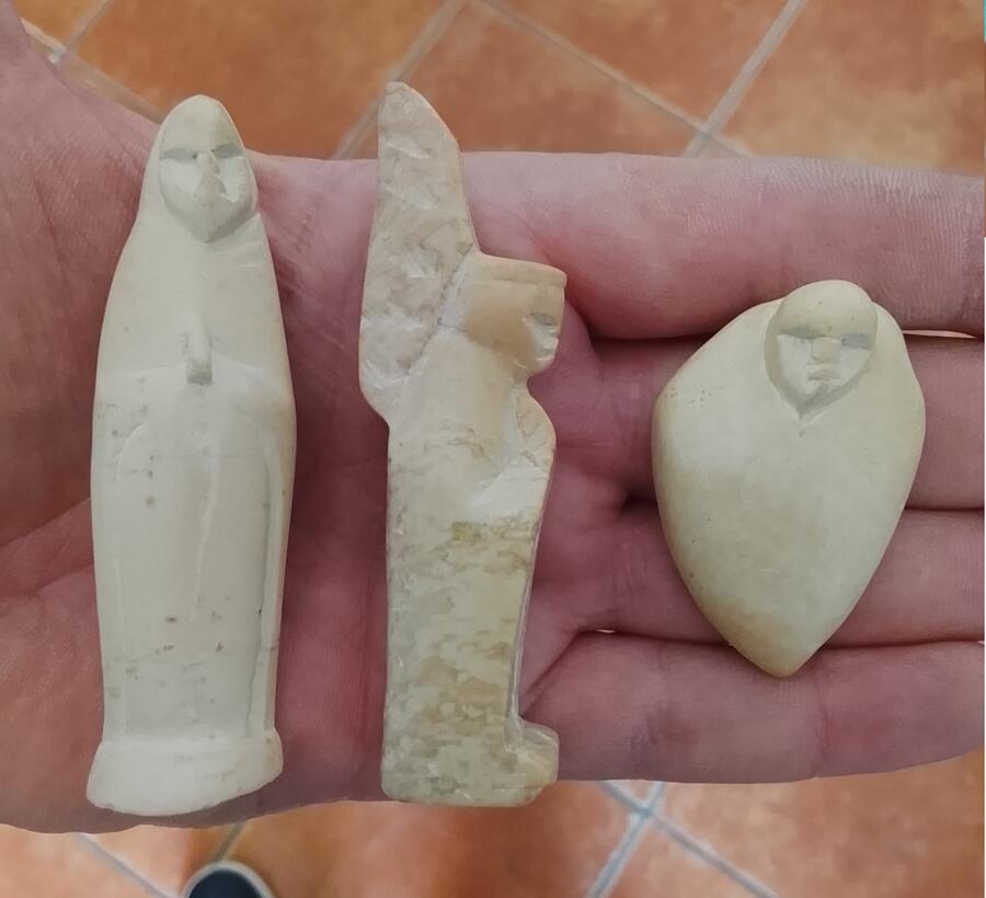 Presepe Pietra Saponaria Kenya Artigianale 12 pezzi -33677