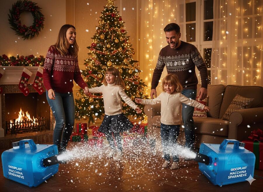 Macchina Spruzza Neve 400W – Giochiplast
