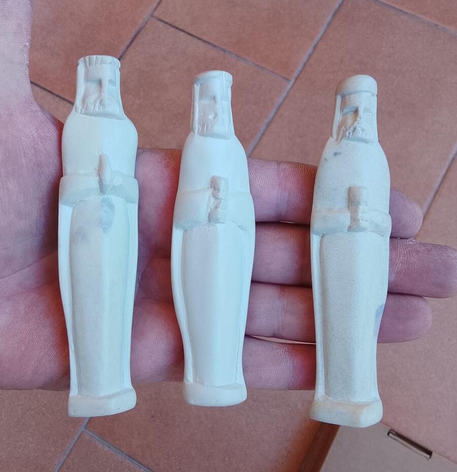 Presepe Pietra Saponaria Kenya Artigianale 12 pezzi -33678