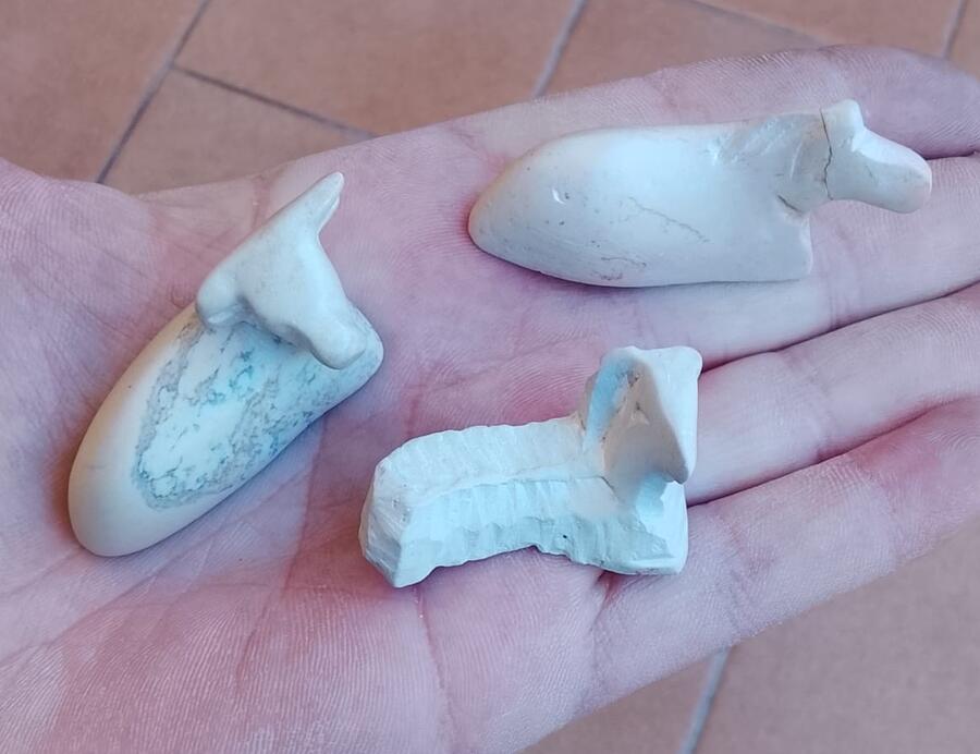 Presepe Pietra Saponaria Kenya Artigianale 12 pezzi -33678