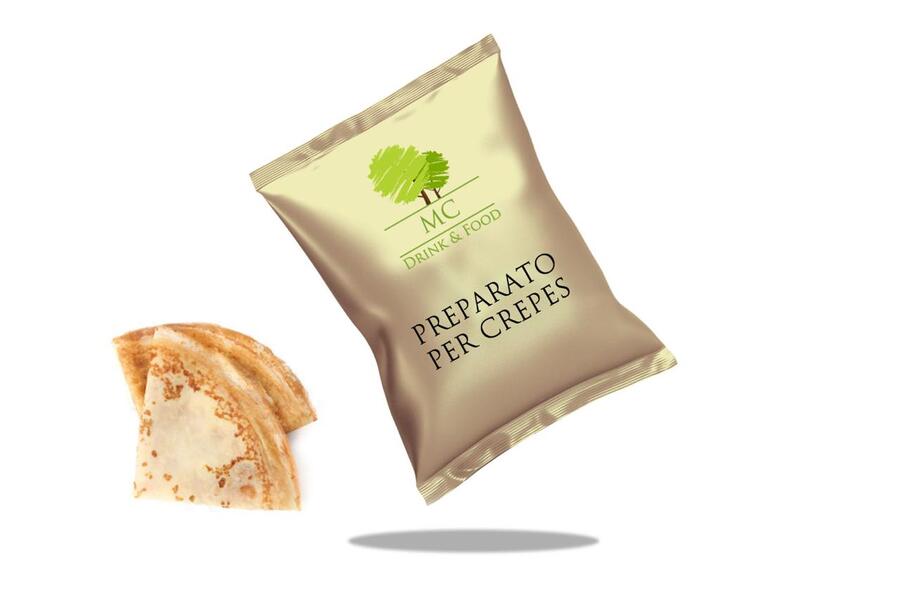 PREPARATO PER CREPES SENZA GLUTINE E LATTOSIO - BUSTA 750 g