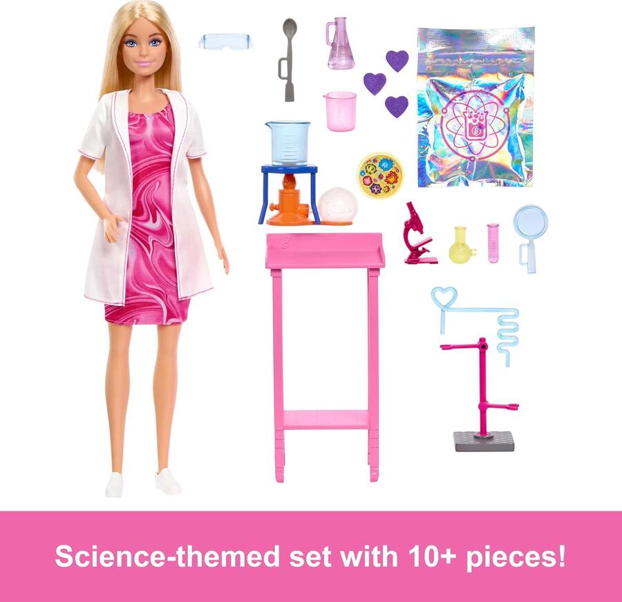 Barbie Carriere Scienziata con accessori - Mattel - JCR70 - 3+