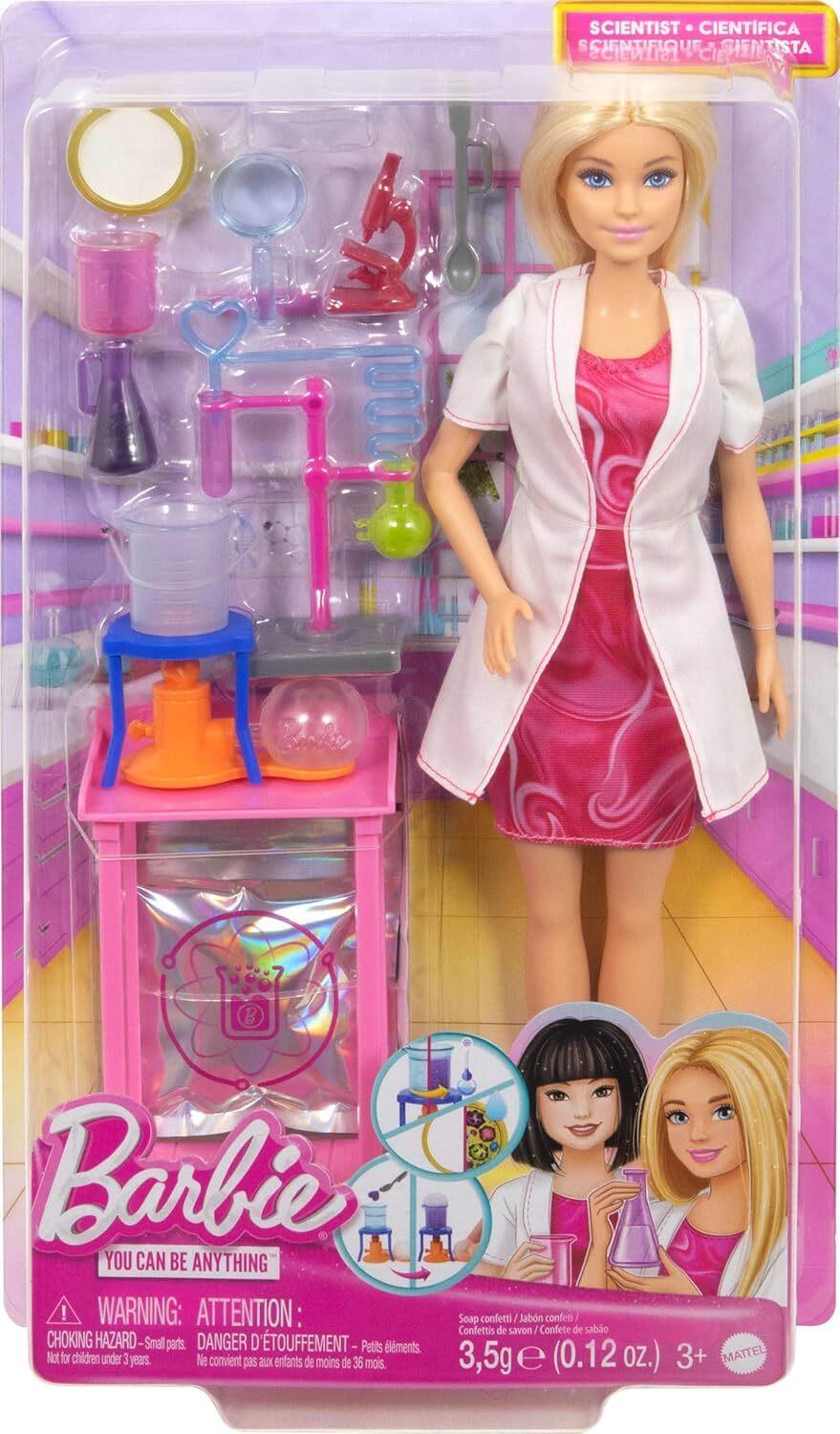 Barbie Carriere Scienziata con accessori - Mattel - JCR70 - 3+