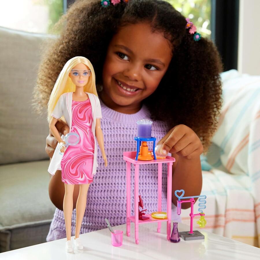 Barbie Carriere Scienziata con accessori - Mattel - JCR70 - 3+