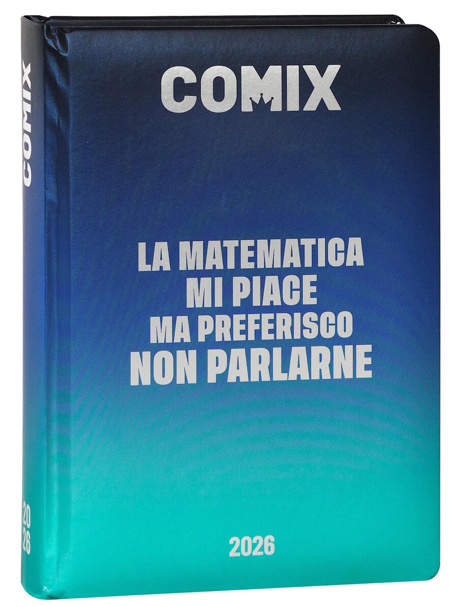 COMIX WAVE DIARIO AGENDA 13 Mesi BLU VERDE