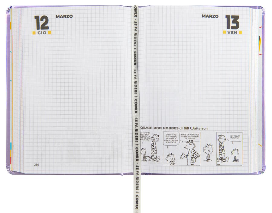 COMIX WAVE DIARIO AGENDA 13 Mesi BLU VERDE