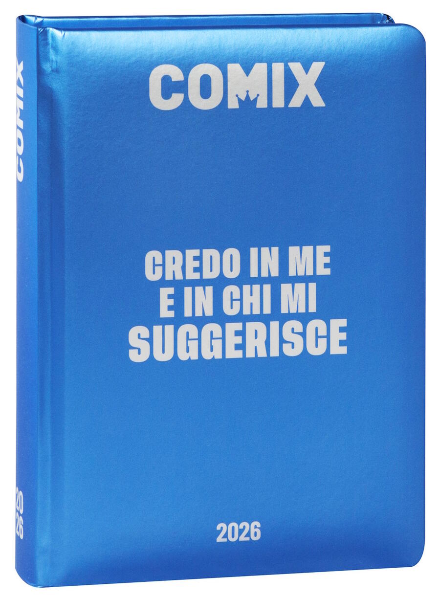 COMIX WAVE DIARIO AGENDA 13 Mesi BLU ELETTRICO