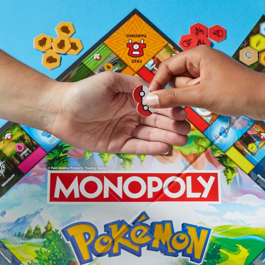 Monopoly Pokèmon gioco da tavolo - Hasbro - G0716 - 8+