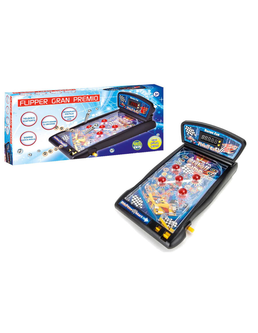 Flipper Gran Premio con luci e suoni - Maggio3 - 4376 - 3+
