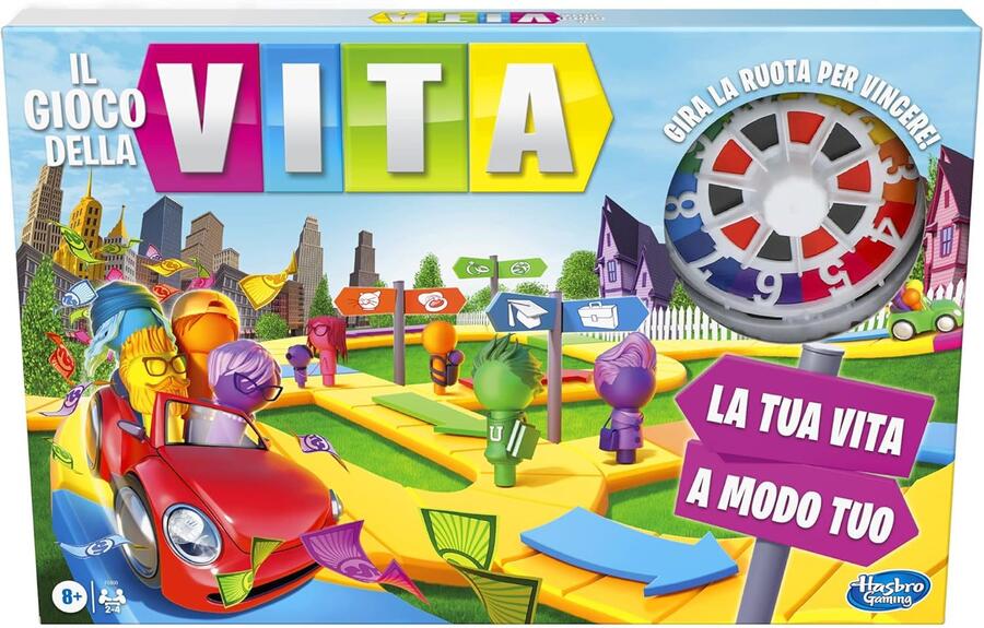 Il Gioco della Vita - Hasbro - F0800 - 8+
