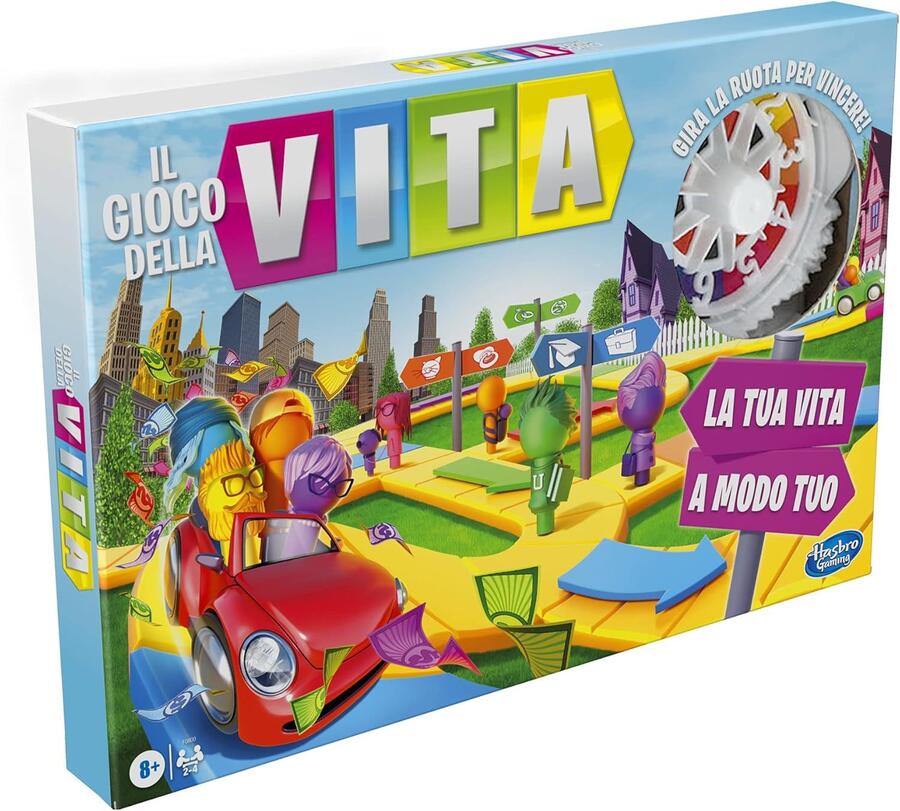 Il Gioco della Vita - Hasbro - F0800 - 8+