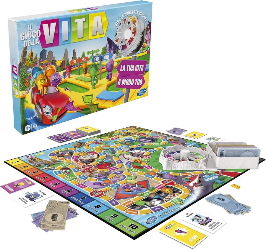 Il Gioco della Vita - Hasbro - F0800 - 8+