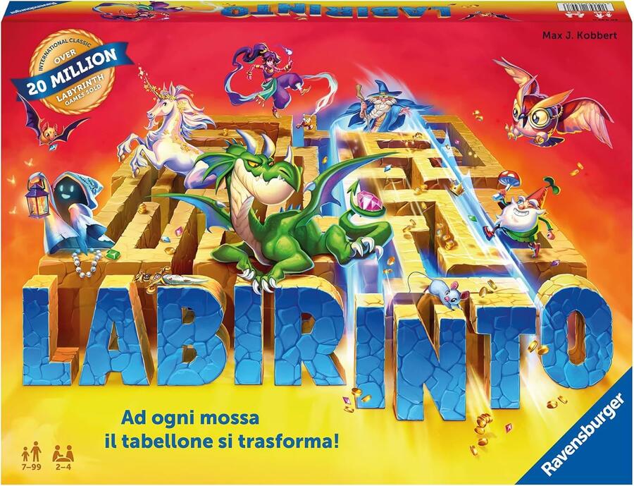 Labirinto 35° anniversario gioco da tavolo - Ravensburger - 264476 - 7+
