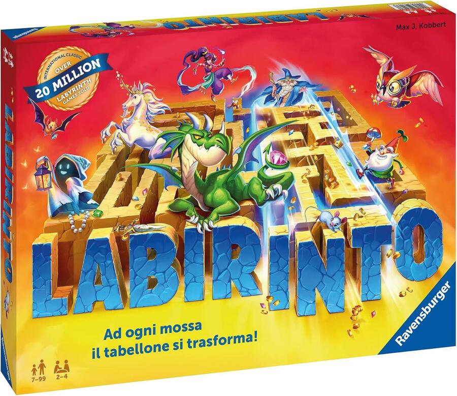 Labirinto 35° anniversario gioco da tavolo - Ravensburger - 264476 - 7+