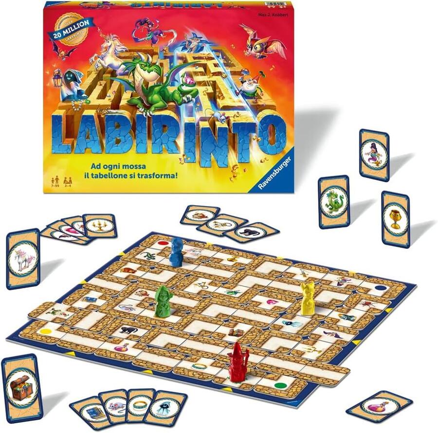Labirinto 35° anniversario gioco da tavolo - Ravensburger - 264476 - 7+