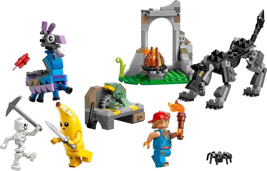 Lego Fortnite Campo di Bananita e Starter - Lego - 77075 - 7+