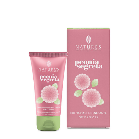 Nature's PEONIA SEGRETA Crema Mani Rigenerante 50 ml