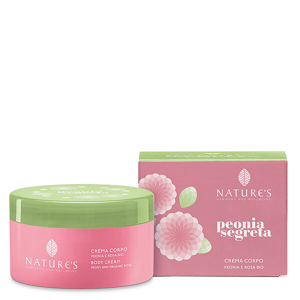 Nature's PEONIA SEGRETA Crema Corpo 100 ml e 200 ml