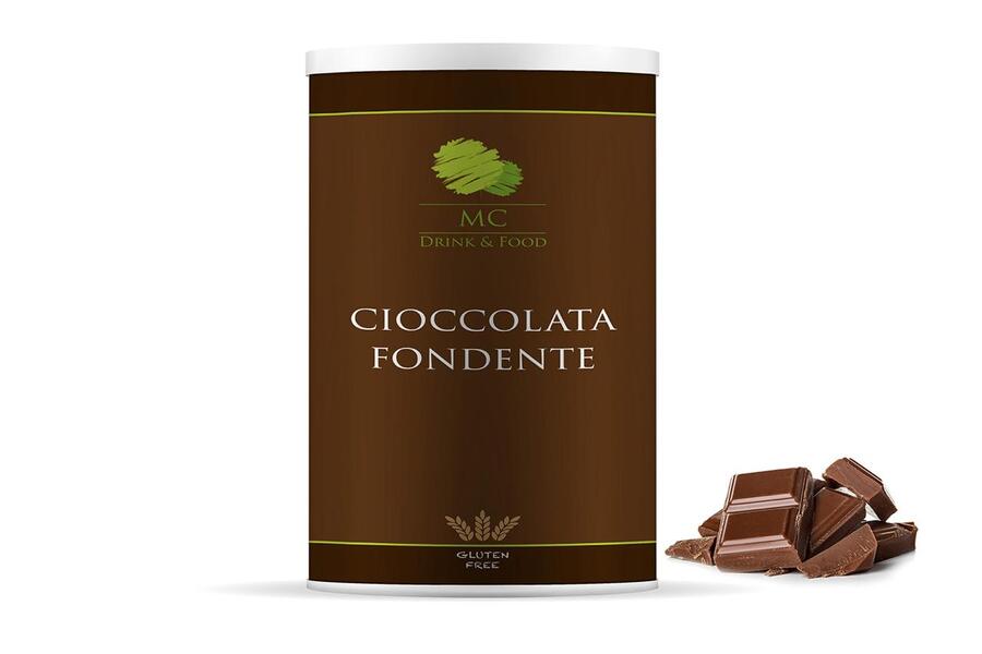 CIOCCOLATA FONDENTE - BARATTOLO 1 Kg