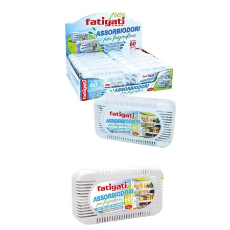 FATIGATI ASSORBIODORI FRIGO AI CARBONI ATTIVI (Confezione da 12 pezzi) 