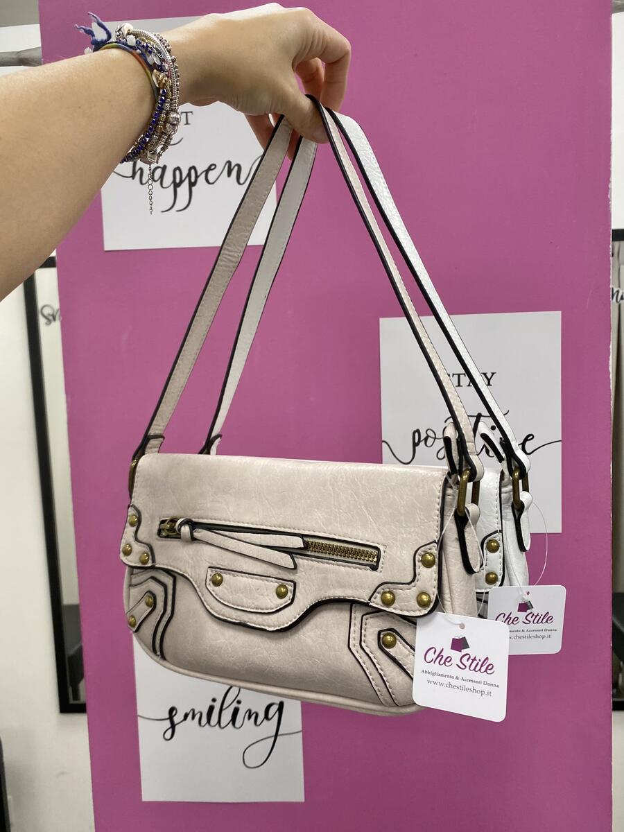 NOVITÀ Bag eco pelle con borchiette