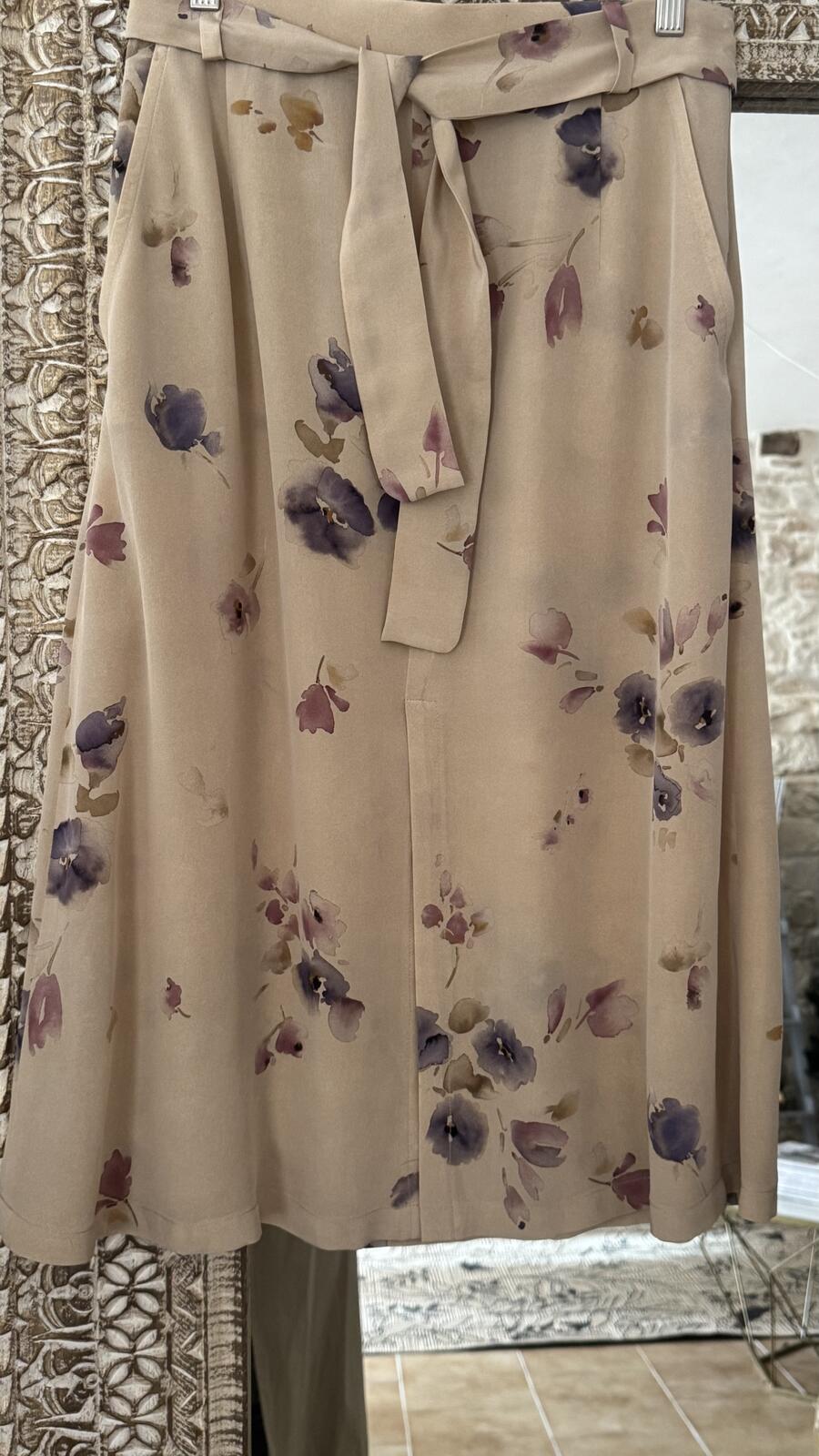 Gonna Heritage - crepe pura seta