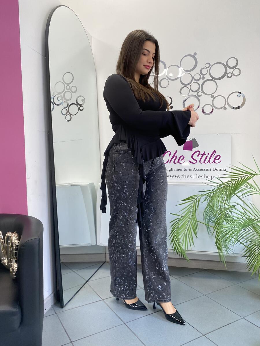 NOVITÀ Maglia con voulant laterale 