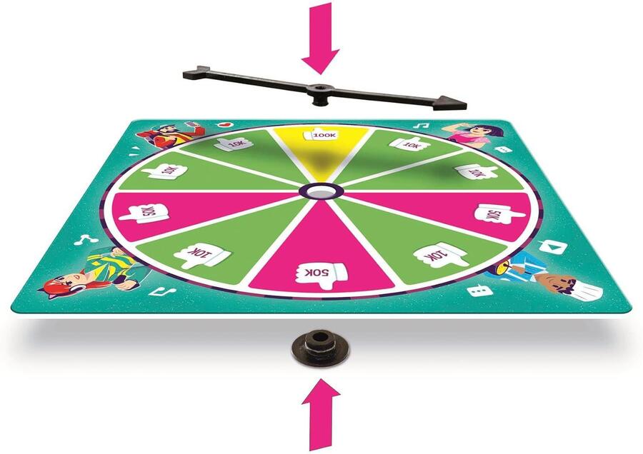 Vita da Influencer gioco da tavolo - Clementoni - 16663 - 8+