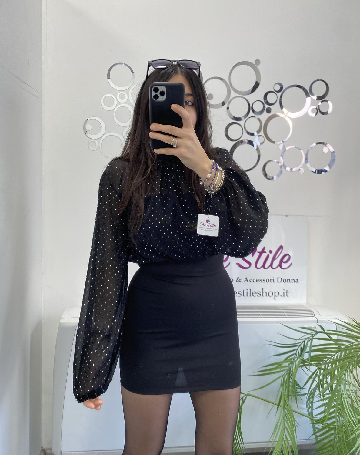 NOVITÀ Tubino con parte brillantinata