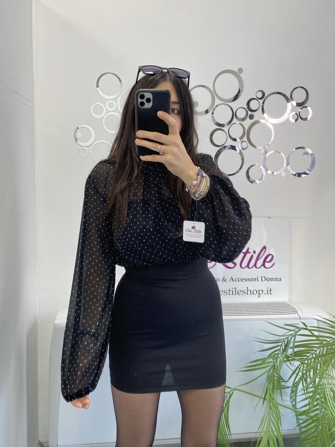 NOVITÀ Tubino con parte brillantinata