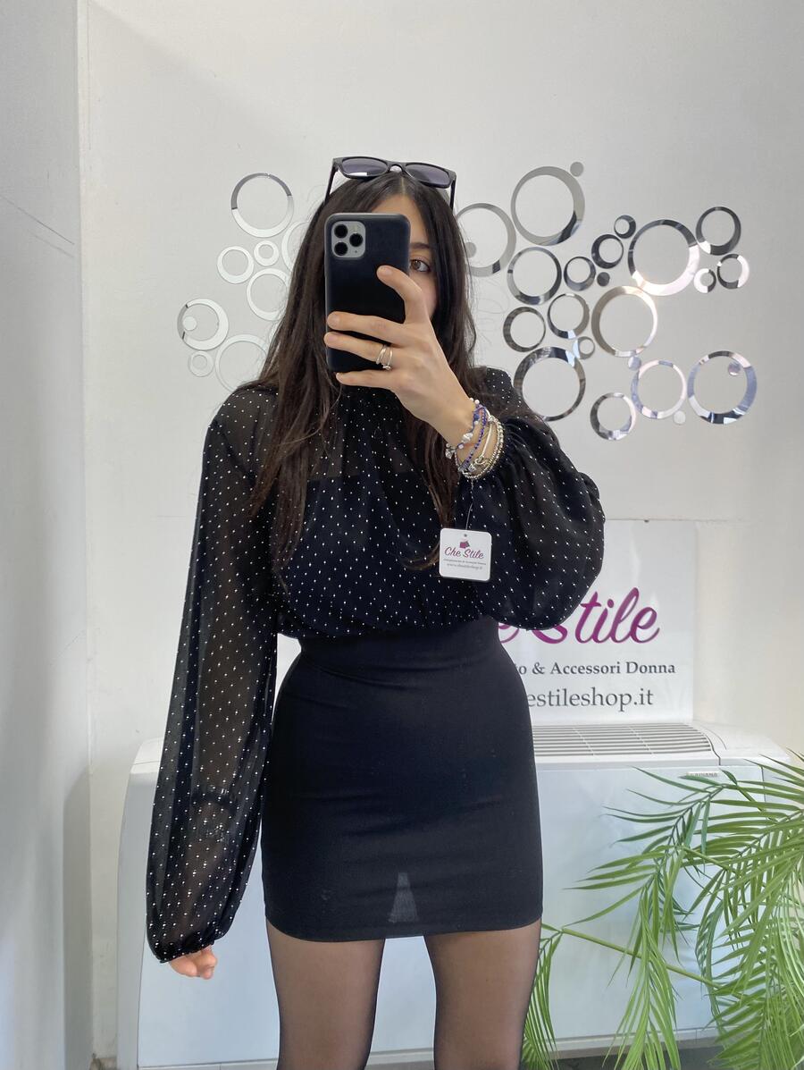 NOVITÀ Tubino con parte brillantinata