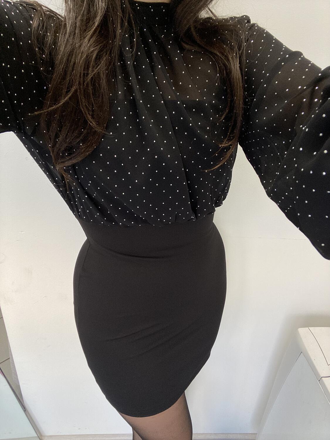 NOVITÀ Tubino con parte brillantinata