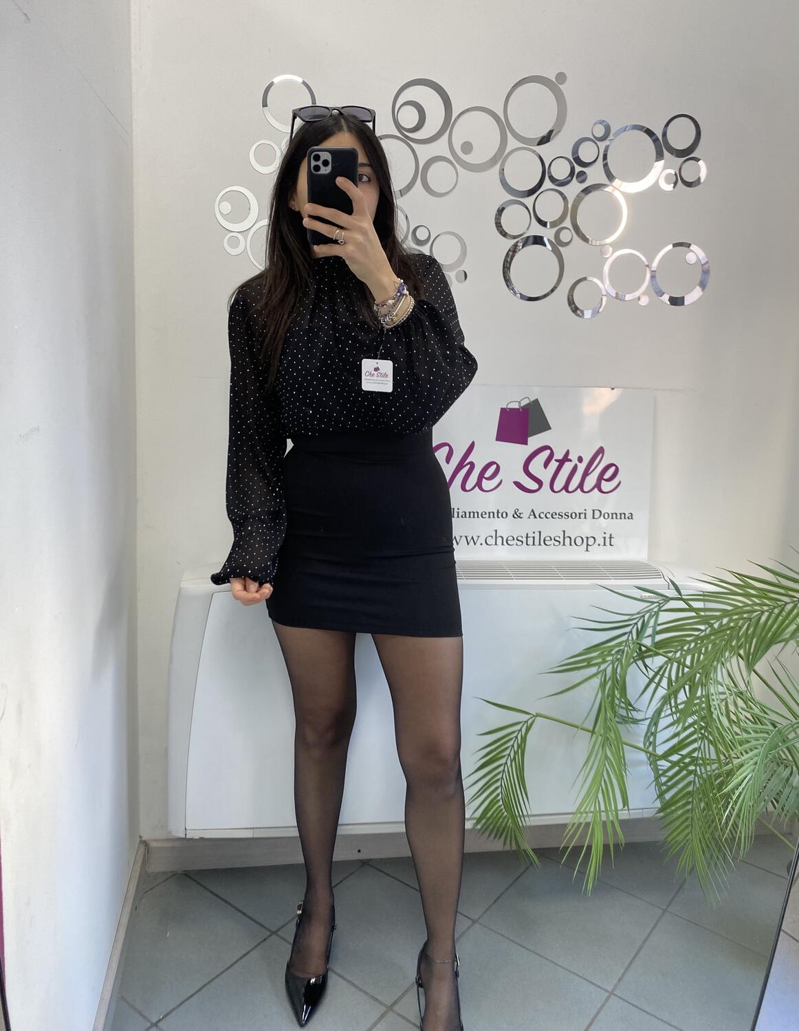 NOVITÀ Tubino con parte brillantinata