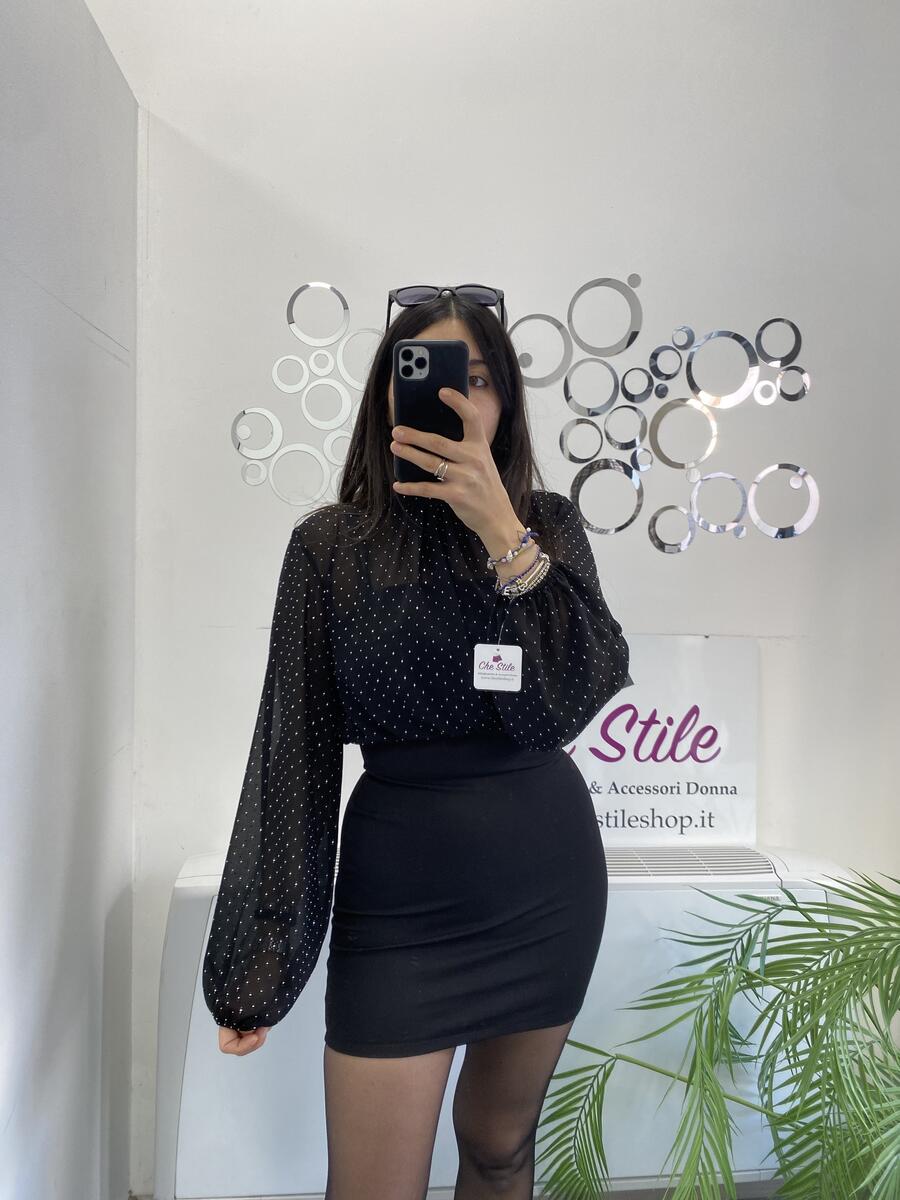 NOVITÀ Tubino con parte brillantinata