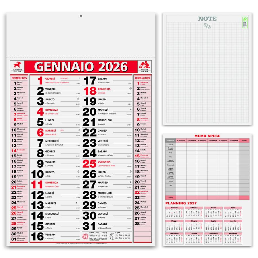 Calendario "Olandese Elegant" Personalizzato PA646 da 100 pz
