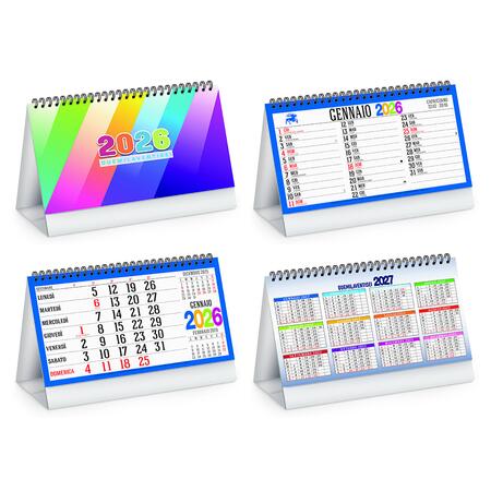 Calendario Tavolo SWEDISH Personalizzato PA725 da 100 pz