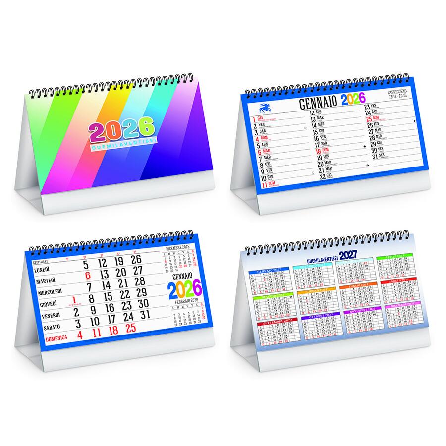 Calendario Tavolo SWEDISH Personalizzato PA725 da 100 pz