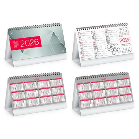 Calendario Tavolo MODERNO Personalizzato PA720 da 100 pz
