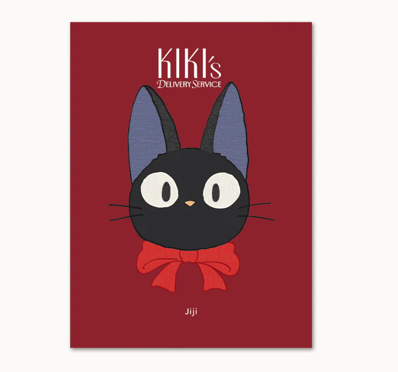 Taccuino peluche dello Studio Ghibli - Kiki consegne a domicilio: Jiji